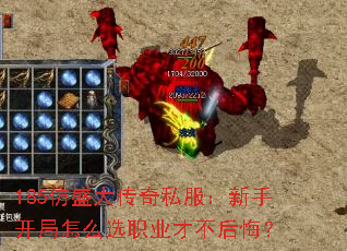 185仿盛大传奇私服:新手开局怎么选职业才不后悔? 185仿盛大传奇私服:新手开局怎么选职业才不后悔?