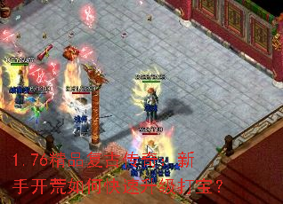 1.76精品复古传奇:新手开荒如何快速升级打宝? 1.76精品复古传奇:新手开荒如何快速升级打宝?