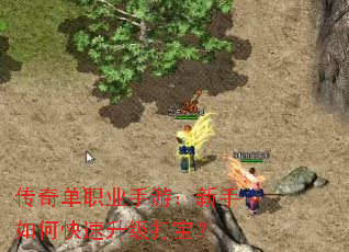 传奇单职业手游:新手如何快速升级打宝? 传奇单职业手游:新手如何快速升级打宝?