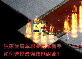 独家传奇单职业版本新手如何选择最强技能组合? 独家传奇单职业版本新手如何选择最强技能组合?