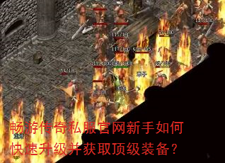 畅游传奇私服官网新手如何快速升级并获取顶级装备? 畅游传奇私服官网新手如何快速升级并获取顶级装备?