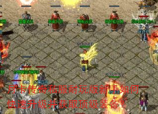 月卡传奇私服耐玩版新手如何快速升级并获取顶级装备? 月卡传奇私服耐玩版新手如何快速升级并获取顶级装备?