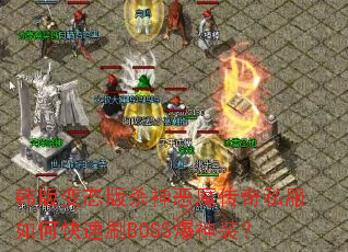 �����̬��ɱ���ħ����˽����ο���ˢBOSS����װ��