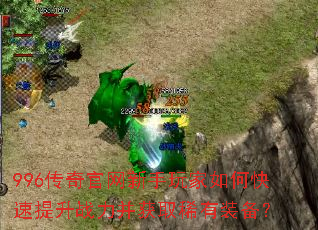 996传奇官网新手玩家如何快速提升战力并获取稀有装备? 996传奇官网新手玩家如何快速提升战力并获取稀有装备?