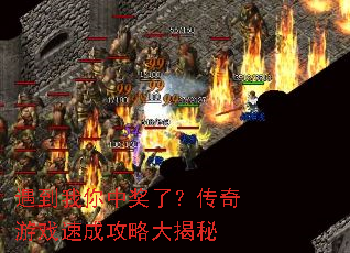 遇到我你中奖了?传奇游戏速成攻略大揭秘 遇到我你中奖了?传奇游戏速成攻略大揭秘