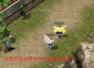 玩单职业传奇如何快速赚取金币? 玩单职业传奇如何快速赚取金币?